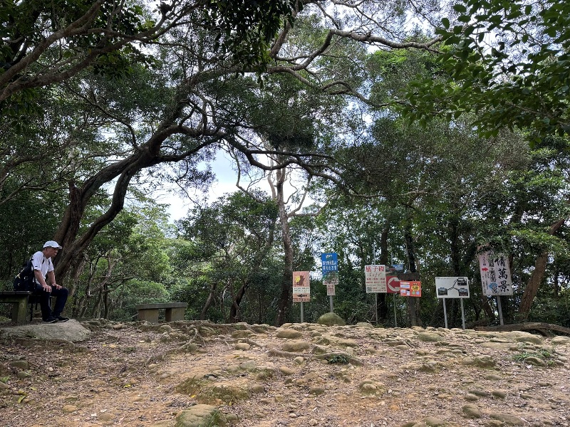 feifong13 芎林-飛鳳山輕鬆走 夏日午後上山躲豔陽賞落日