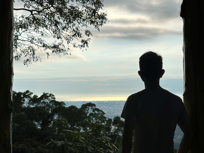 feifong20 芎林-飛鳳山輕鬆走 夏日午後上山躲豔陽賞落日
