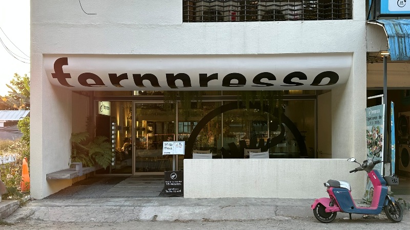 fernpress01 Chiang Mai-Fernpresso Flagship Store清邁白色文青感咖啡館