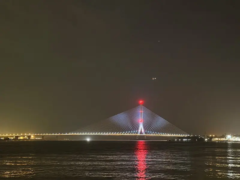 danchiang08 淡水-淡水河口迎落日 淡江大橋 優雅的設計高超的工藝