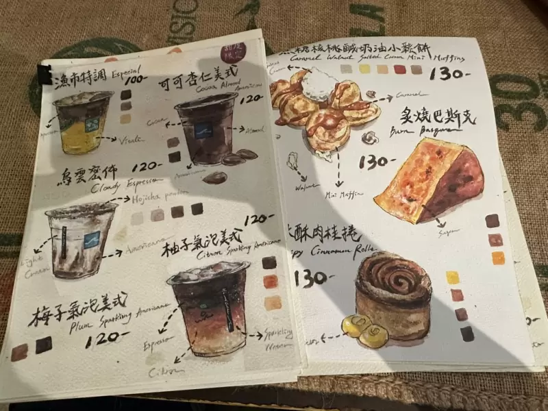 hiandcoffee11 基隆信義-海恩咖啡 咖啡館也是畫室...滿室文藝風