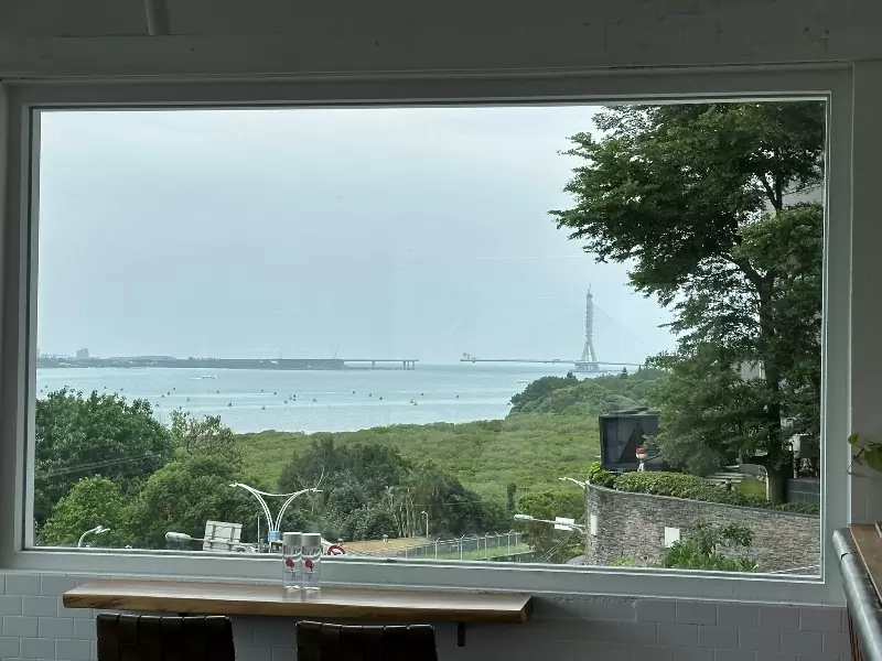 sunhouse12420 淡水-Sun House 124° 即將成絕響 景觀超美的賞屋中心 請你喝一杯咖啡