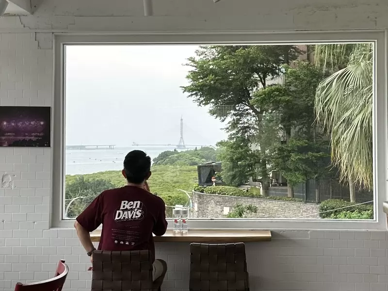 sunhouse12421 淡水-Sun House 124° 即將成絕響 景觀超美的賞屋中心 請你喝一杯咖啡