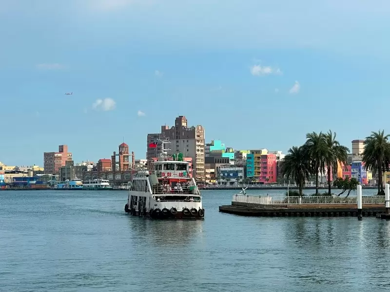 cijin0101 旗津-旗後砲台旗津燈塔 高雄天際線海岸線與絕美落日