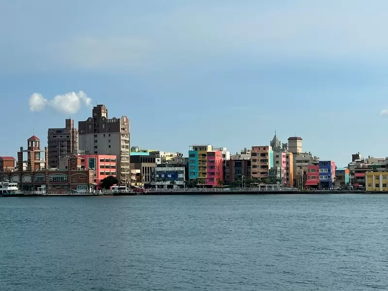 cijin0102 旗津-旗後砲台旗津燈塔 高雄天際線海岸線與絕美落日