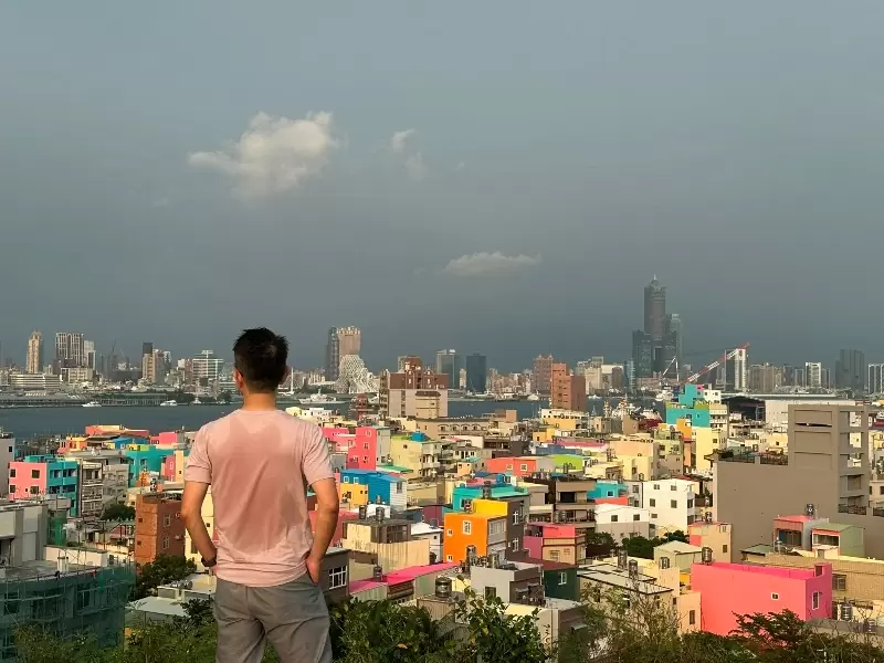 cijin0106 旗津-旗後砲台旗津燈塔 高雄天際線海岸線與絕美落日