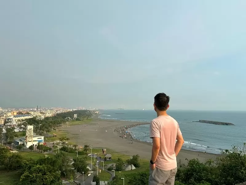 cijin0108 旗津-旗後砲台旗津燈塔 高雄天際線海岸線與絕美落日