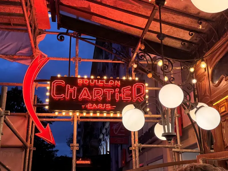 Paris-平價法餐品味美好年代的巴黎 在Bouillon Chartier Montparnasse