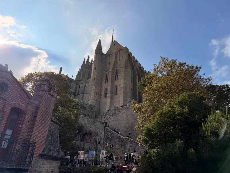 stmichal27 Mont Saint Michel-遺世獨立的天主教聖地 世界文化遺產聖米歇爾山