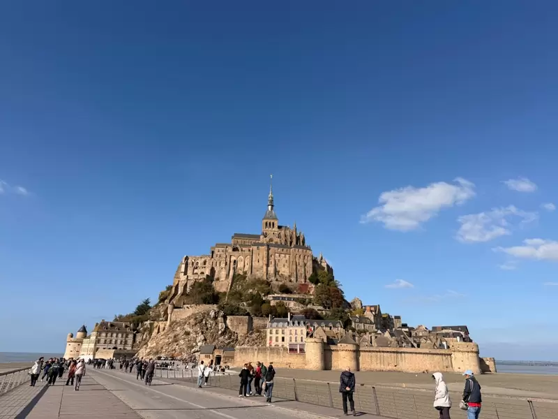 stmichal30 Mont Saint Michel-遺世獨立的天主教聖地 世界文化遺產聖米歇爾山