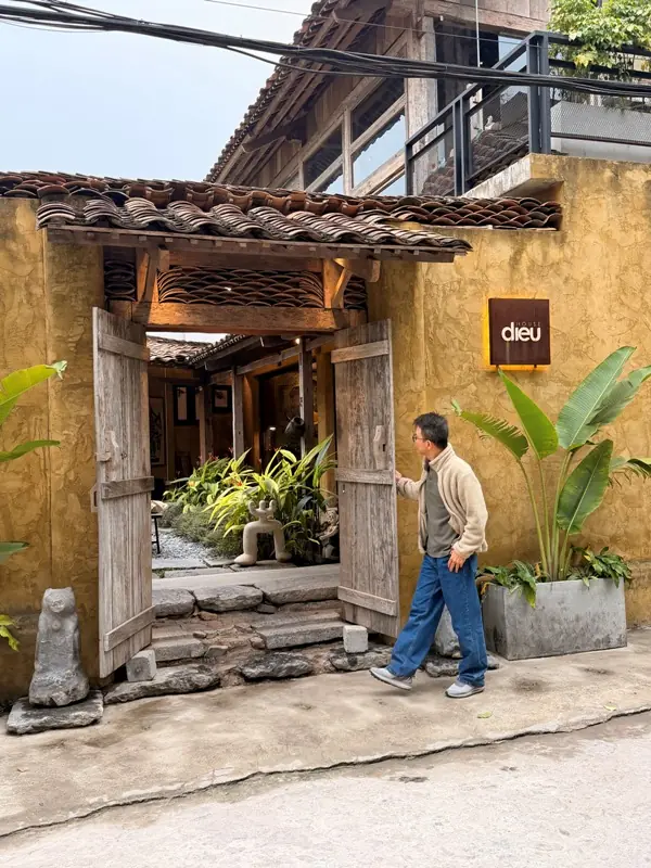 Hanoi-河邊Dieu House Bar&Café感受傳統老宅的靜謐時光