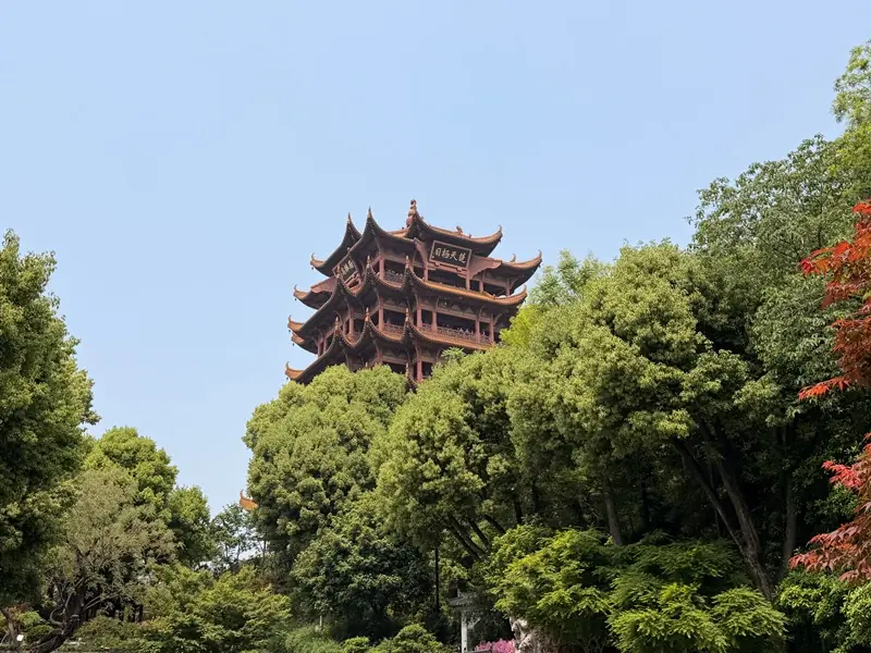 Yellow-Crane-Tower06 Wuhan-黃鶴樓的四月豔陽 想望李白的詩句