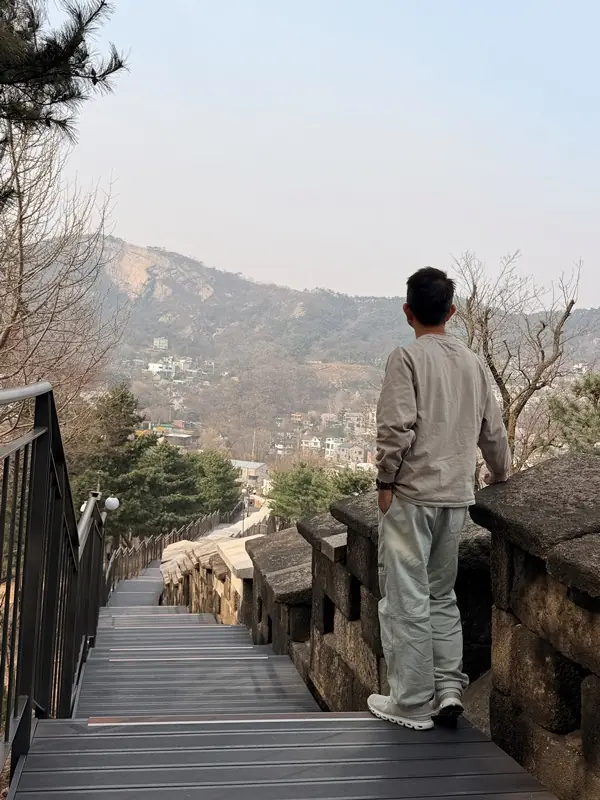 baiyuemt0105 Seoul-鐘路漫步路之登白岳山 一路彰義門/白岳山/青雲台到三清洞