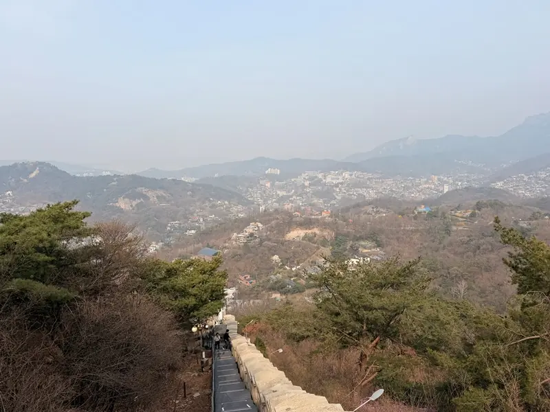 Seoul-鐘路漫步路之登白岳山 一路彰義門/白岳山/青雲台到三清洞