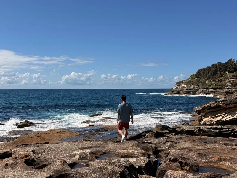 Sydney-汗水與蔚藍的交換 雪梨海岸步道散步 Bondi to Coogee