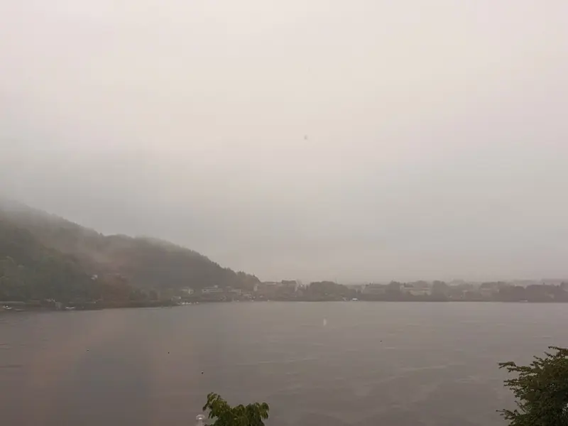 fujiginkei19 Kawaguchiko-河口湖富士吟景 一泊二食三浸的 神山不露臉的殘念
