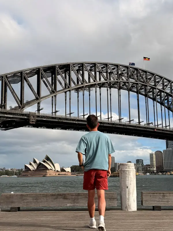 Sydney-雪梨歌劇院與港灣大橋 步行感受最美的港灣