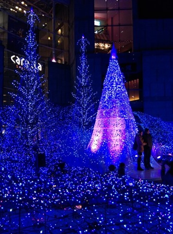 Shiodome09 Shiodiome-Caretta Illumination 2015 矽留燈光秀 無敵浪漫耶誕快樂