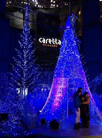 Shiodome12 Shiodiome-Caretta Illumination 2015 矽留燈光秀 無敵浪漫耶誕快樂